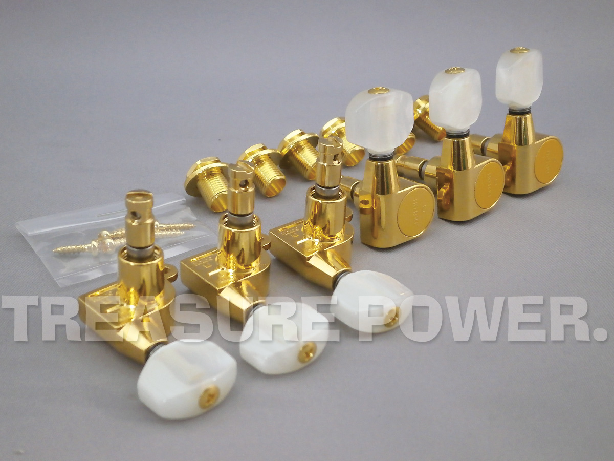 GOTOH GUITAR PEG＊ ゴトー ギターペグ SG360-MG-P7/Gold/L6 ロック式