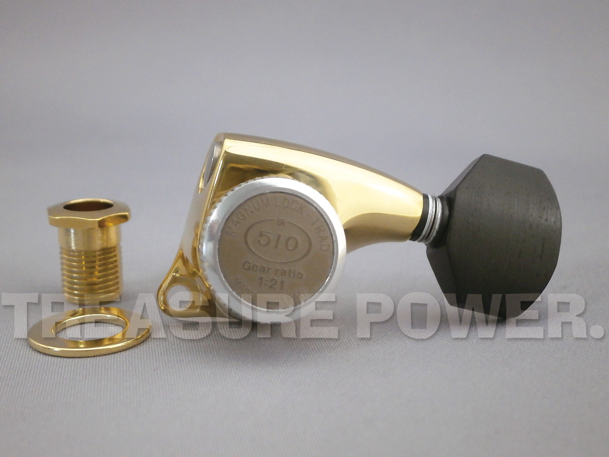 GOTOH GUITAR PEG＊ ゴトー ギターペグ SGL510Z-MG-T-EN07/Gold/L3+R3