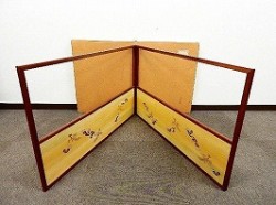 風炉先屏風 鵬雲斎好瑞鳳を買い取った実績 - 茶道具の買取・売却はいわ