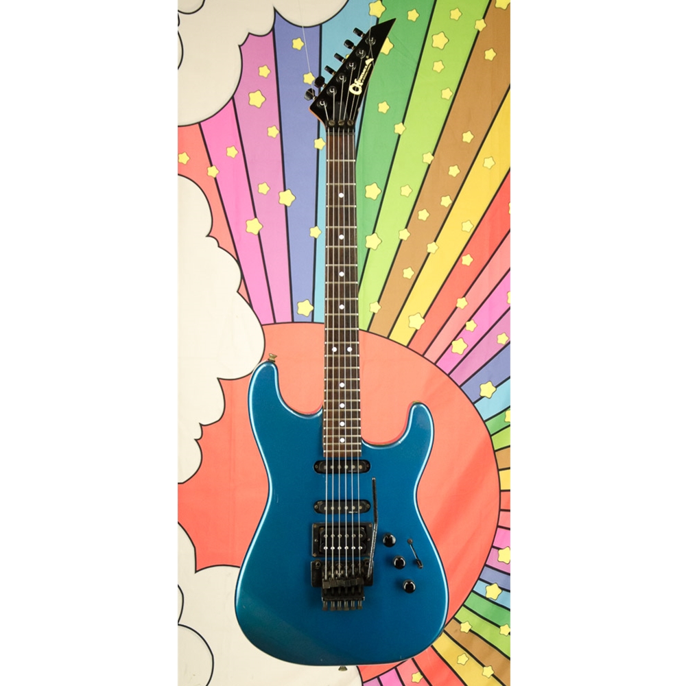 Uncle Ike's Music & Sound - Vintage 80's Charvel Model 3, Blue