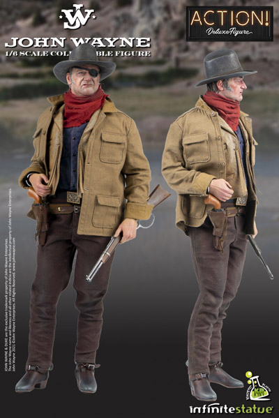 Kaustic Plastik and Infinite Statue】78476 John Wayne Official 1/6