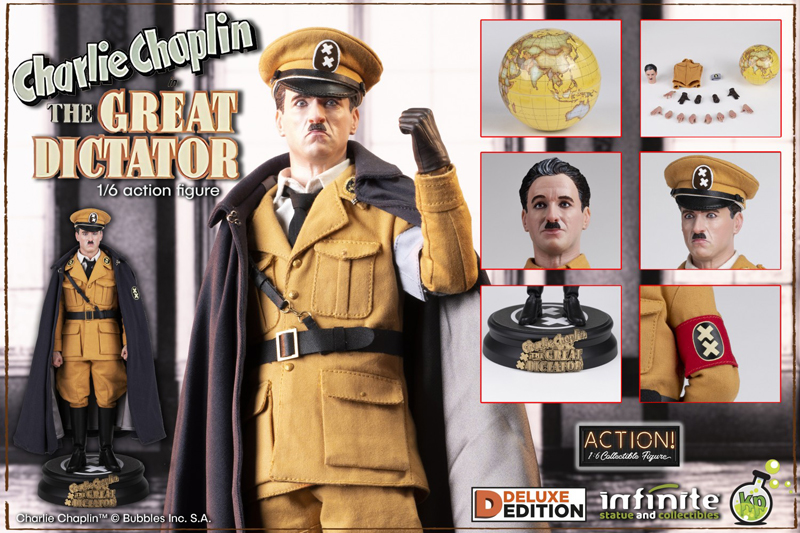 Kaustic Plastik and Infinite Statue】84133 1/6 Charlie Chaplin