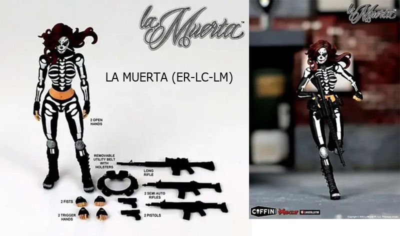 Executive Replicas】1/12 LA MUERTA (ER-LC-LM)/CHAOTICA (ER-LC-CHA
