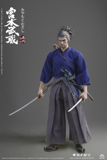 ZGJKTOYS】L-001 1/6 Musashi Miyamoto 剣豪 宮本武蔵 1/6スケール男性