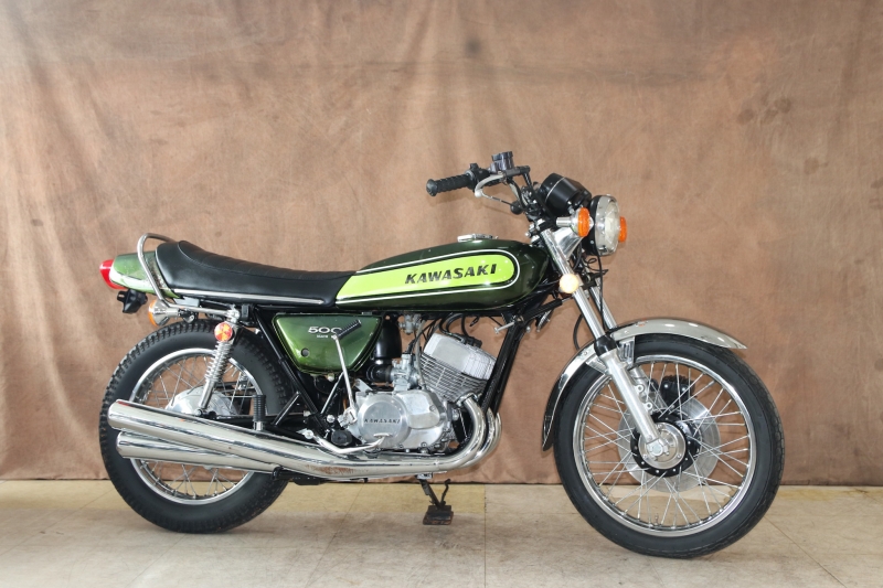 500SS(H1D) 東京本社 オリジナルペイントCANDY GREEN｜SOLD OUT｜旧車