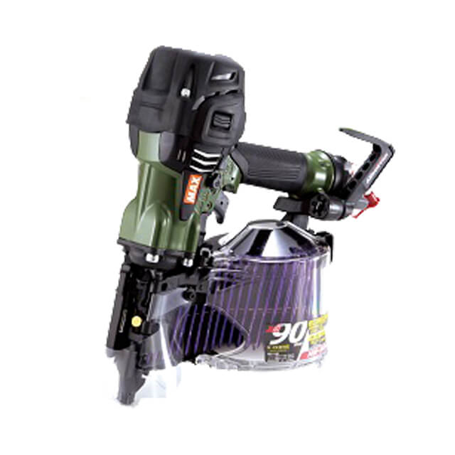 MAX HN-90N6(D)-MG 釘打ち機 スーパーネイラ ミリタリーグリーン【限定