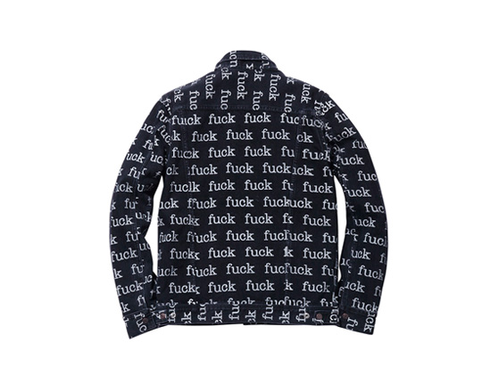 Supreme - Fuck Denim Jacket - UG.SHAFT