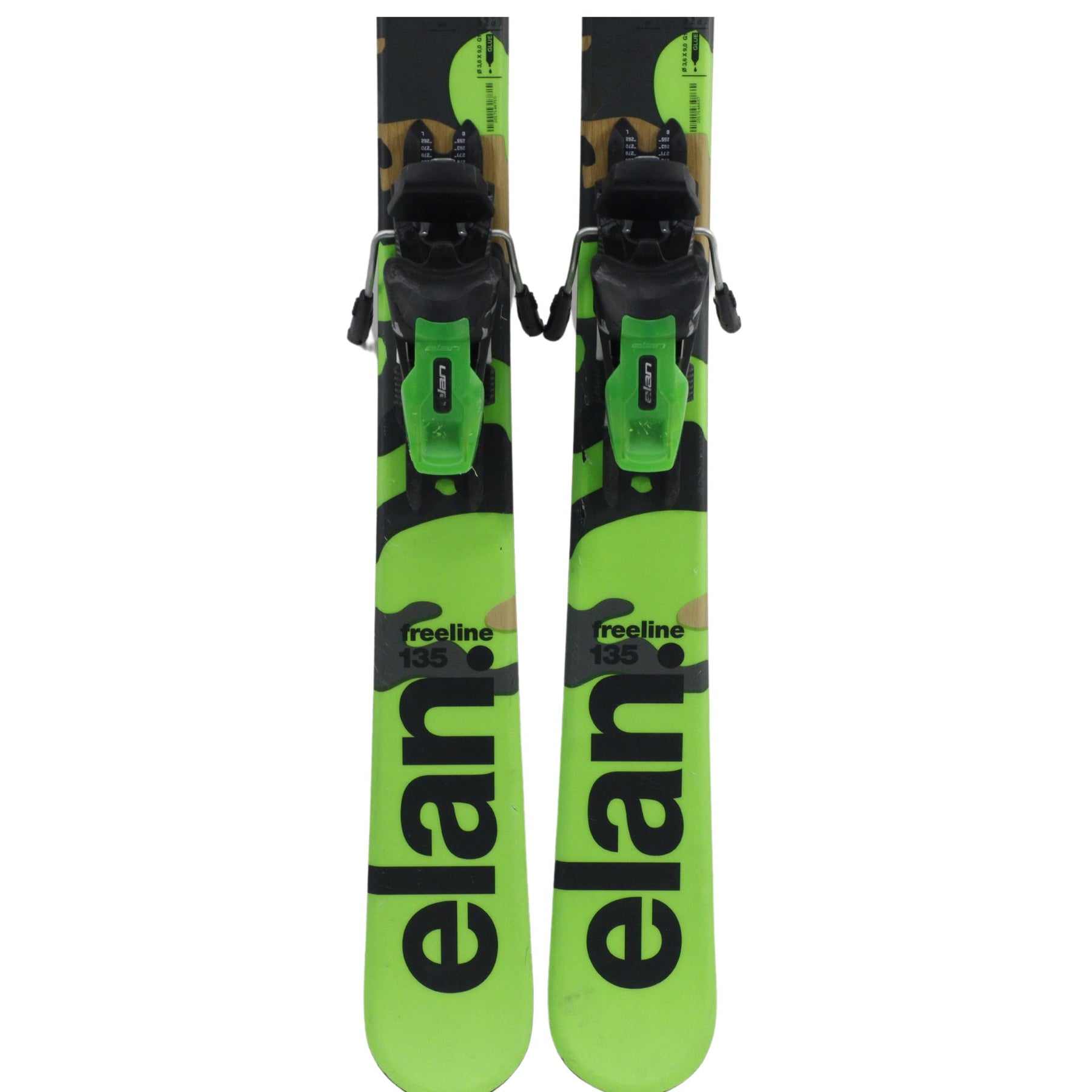 Elan Freeline Camo 135 + ESP GW 10.0 Track pm Bindings – Utah Ski Gear