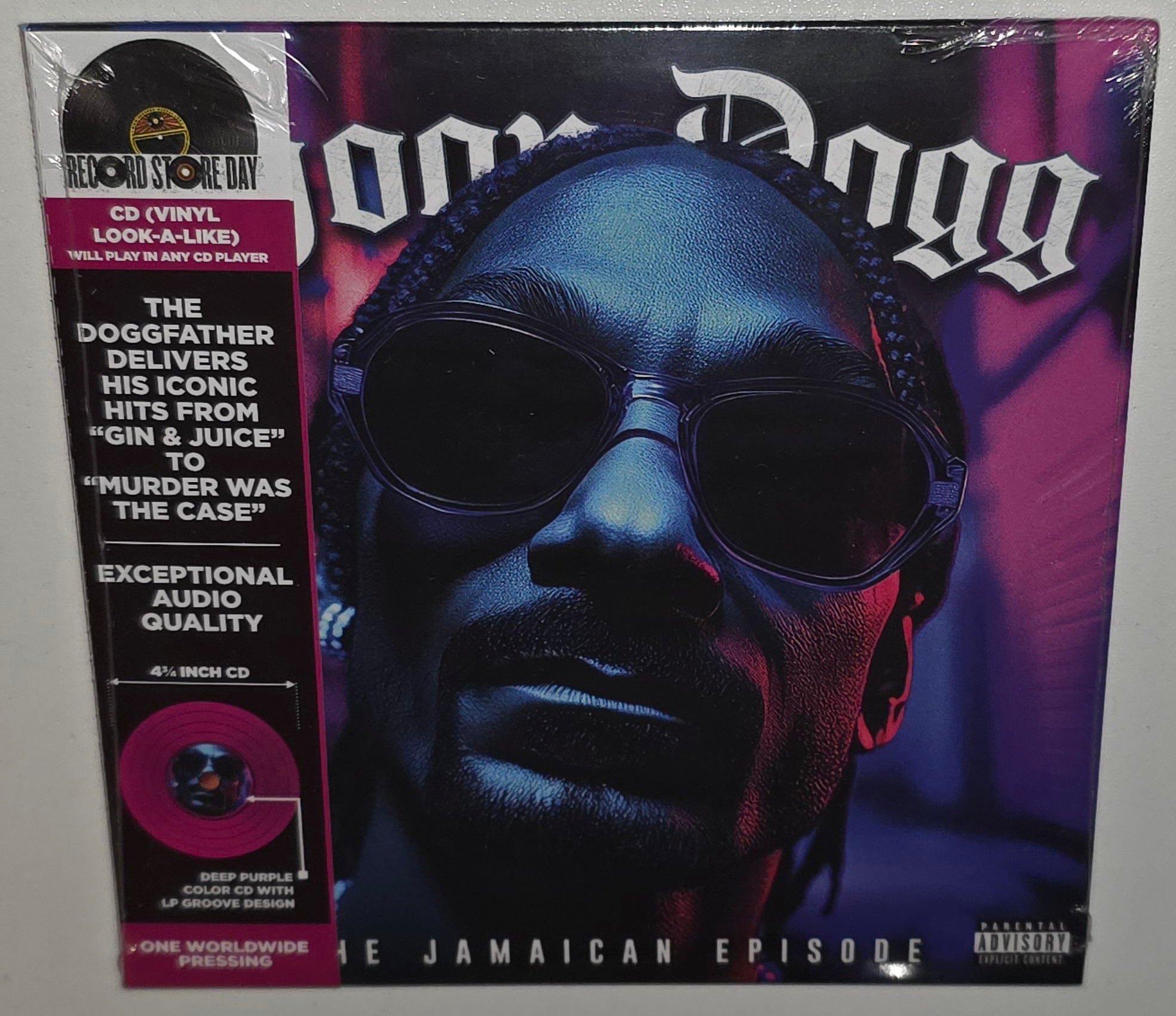 Snoop Dogg – The Jamaican Episode (2025 RSD) (Limited Edition CD