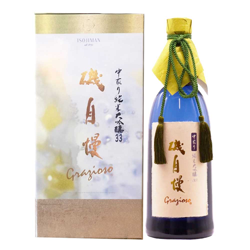 磯自慢 中取り純米大吟醸33 Grazioso 720ml【要クール便】【お一人様1