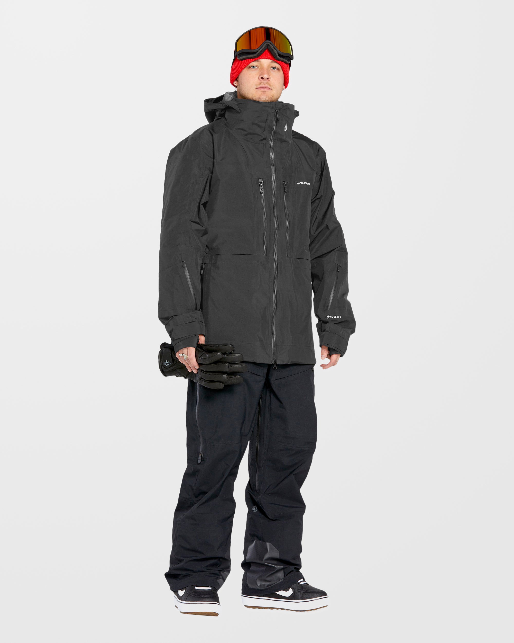 3L Gore-Tex Bib Overall - Black - Men - Volcom EU - 2 Years