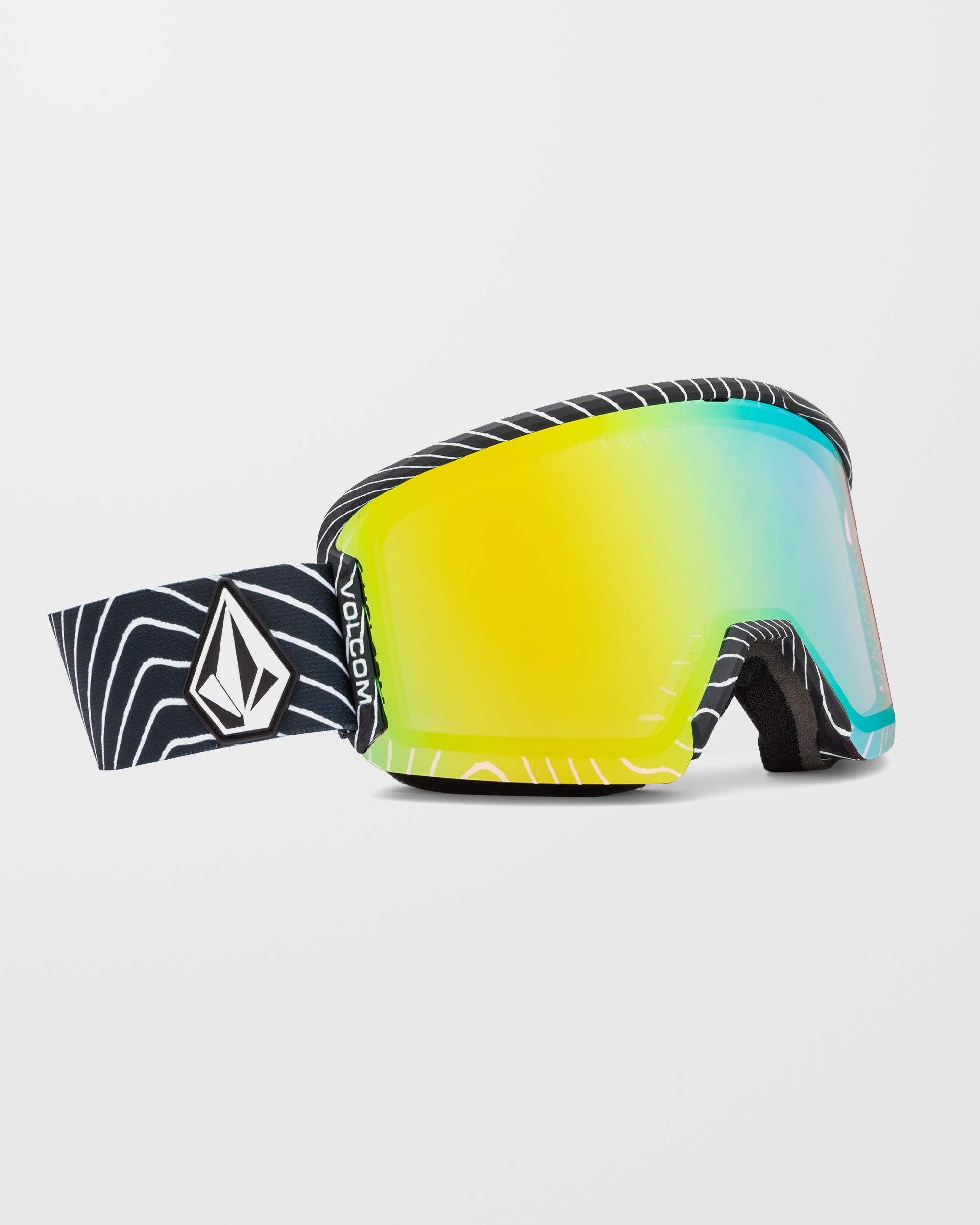 Garden 2 Op Art Goggle (+Bonus Lens - Rose) - Gold Chrome - Volcom