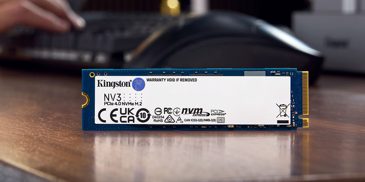 Kingston Technology Introduces NV3 PCIe Gen4 SSD