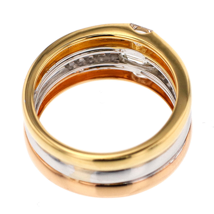 K18YG/WG/PG ダイヤモンド リング D0.64ct – Venus Jewel