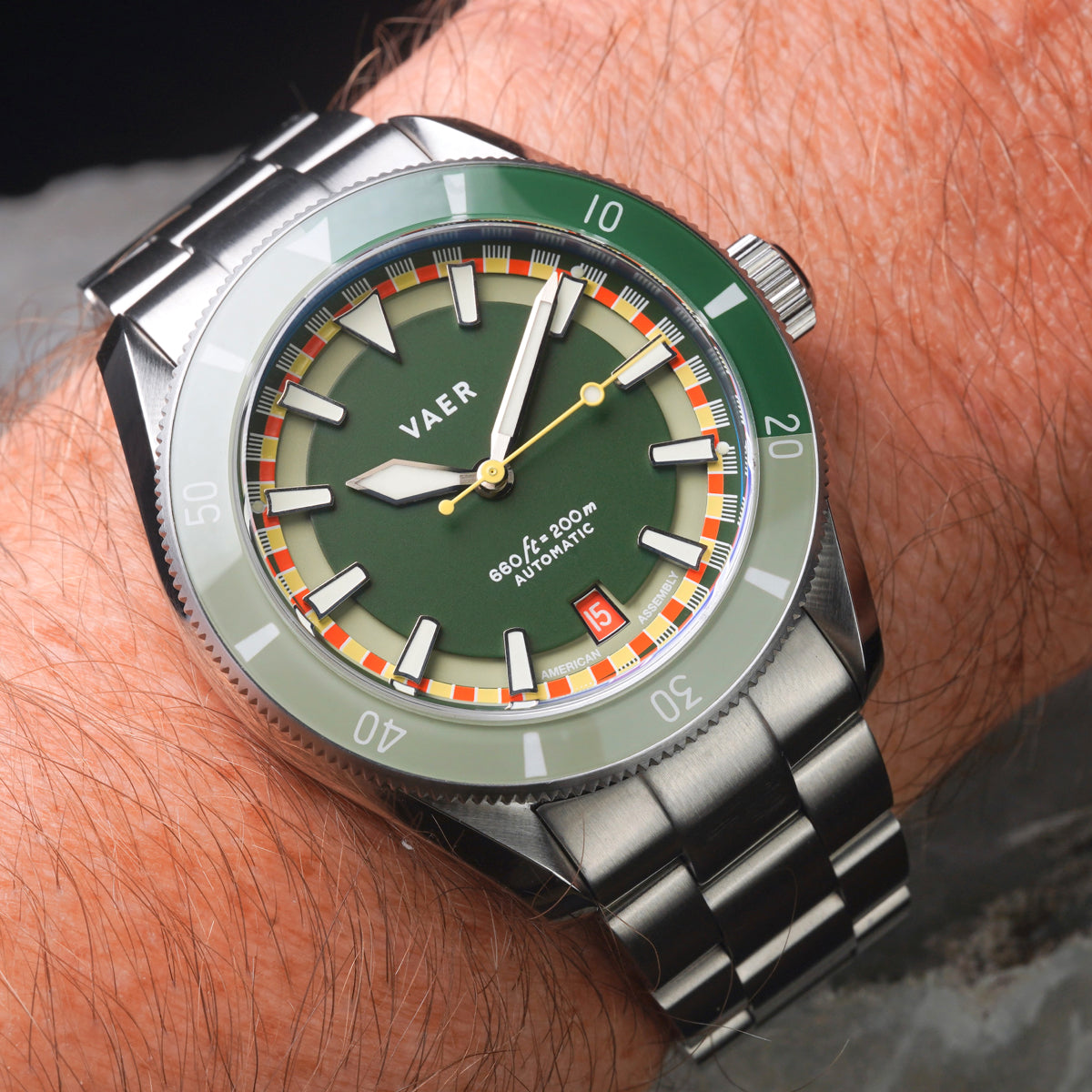 VAER | D5 Pacific Anacapa: 20ATM, Sapphire Glass, USA Assembled