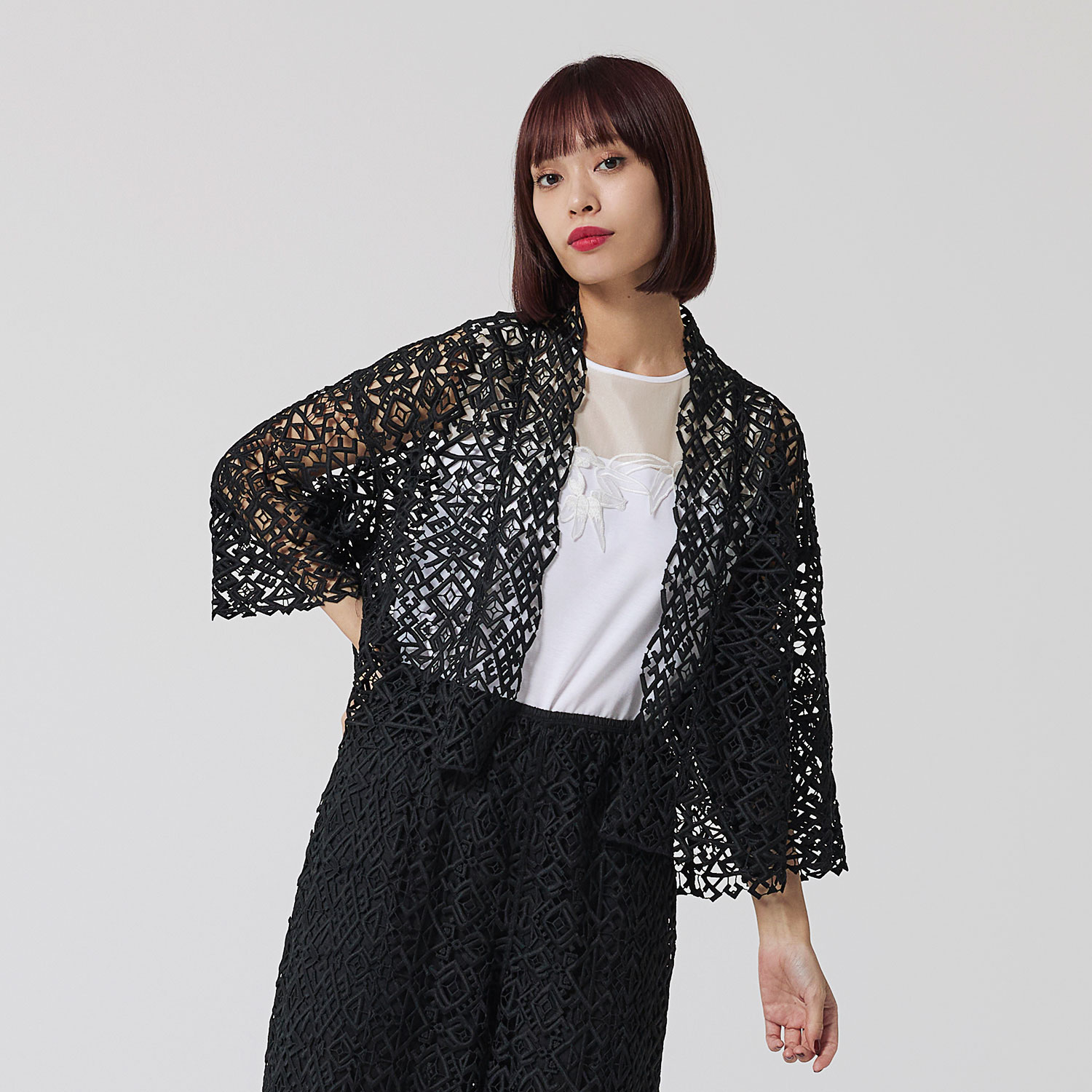 Frog lace ジャケット｜VIVIENNE TAM（ヴィヴィアンタム）公式