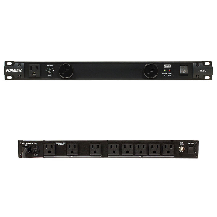 Furman P-8 Pro C 20A Advanced Power Conditioner | Vision Guitar