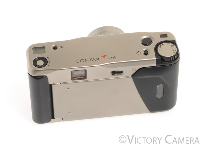 Contax TVS T VS Titanium Camera w/ Vario Sonnar 28-56mm T* Lens [EXC+]