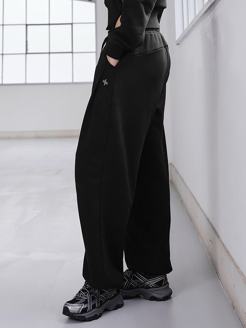 ソフトタッチ タック入り ワイドパンツ (単品)