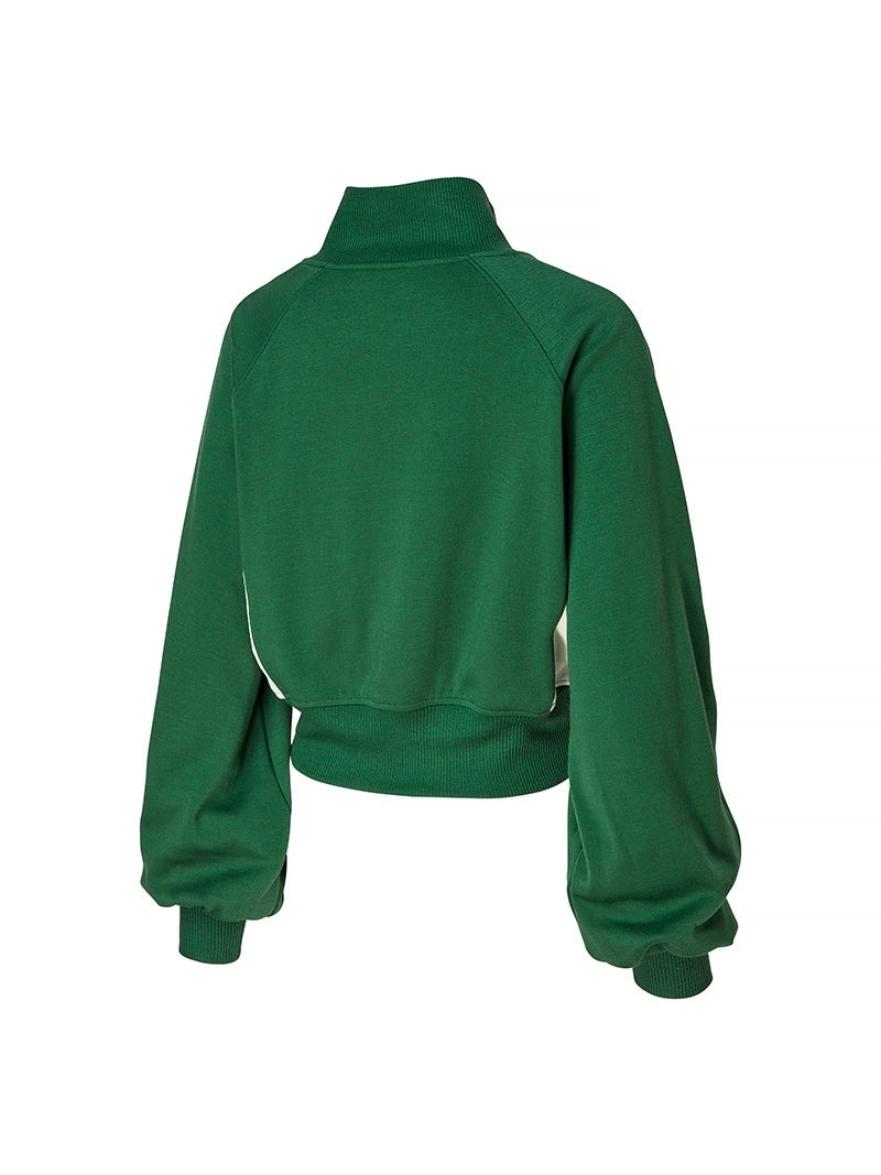 XTFGJ20H3 メロウ 配色 ジップアップ ジャケット (単品)