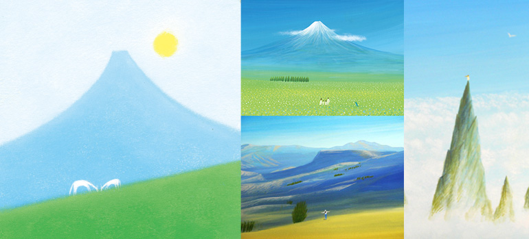 葉祥明が描く大自然「Mountains —山からの風—」】 | 葉祥明美術館