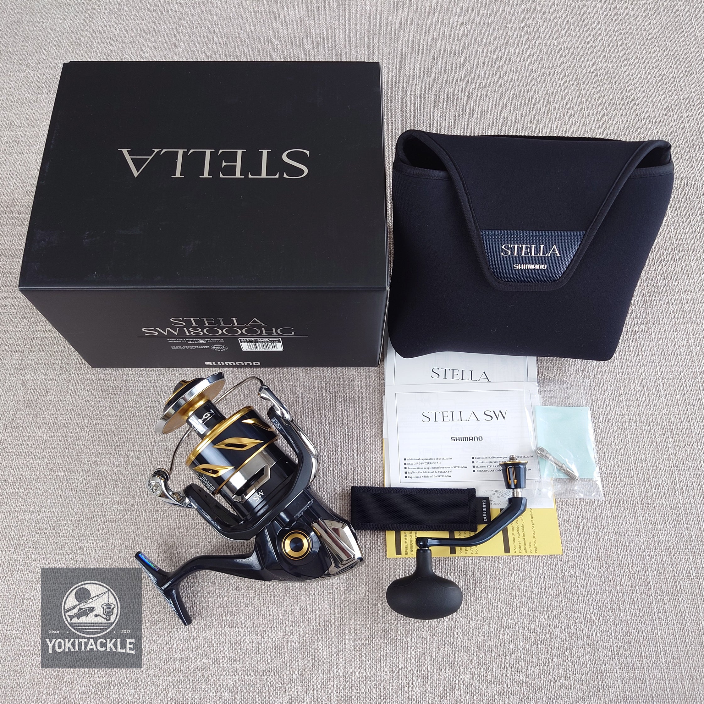 Brand New Shimano 20 STELLA SW 18000HG Spinning Reel – YOKI Tackle