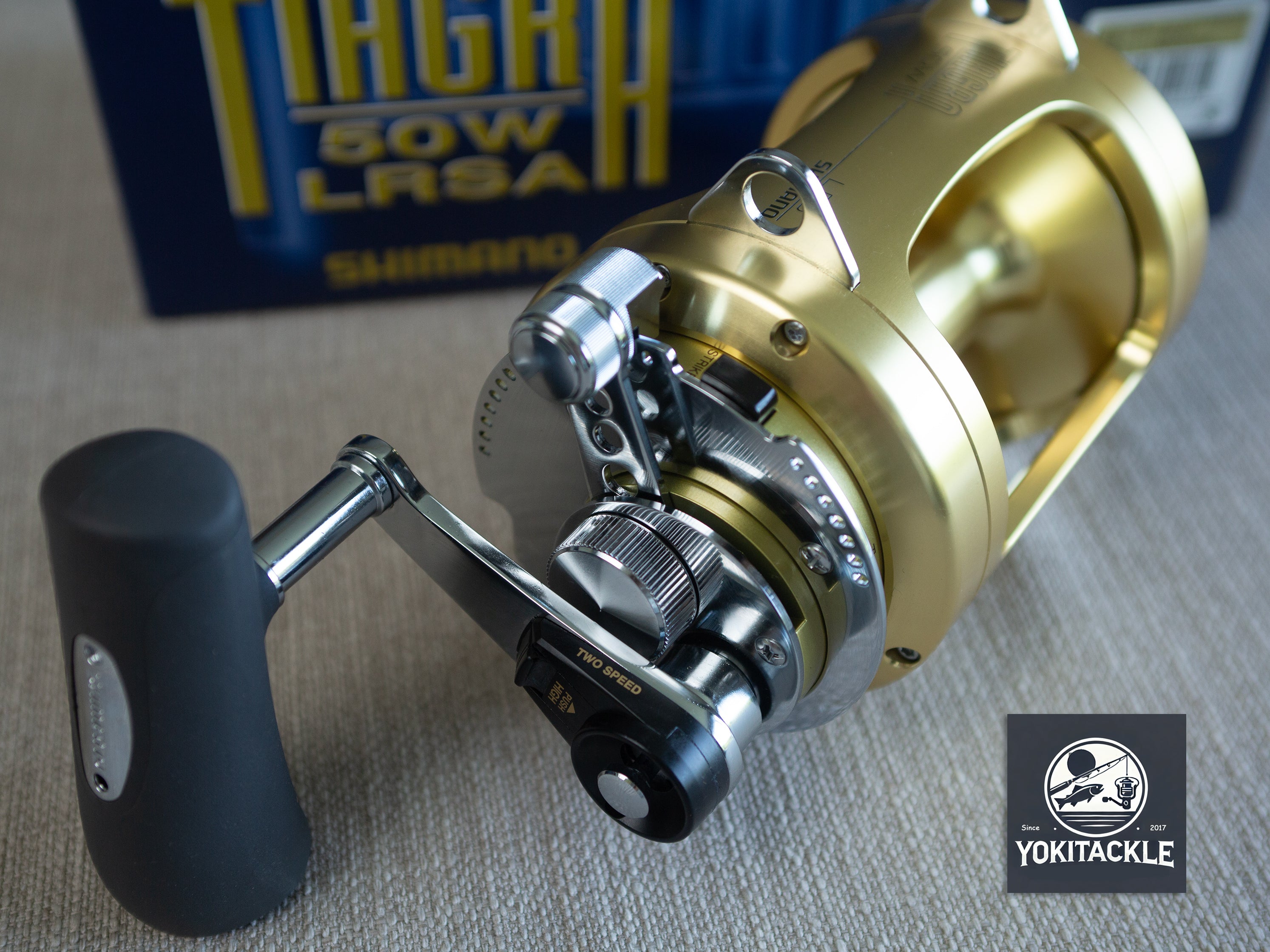 Brand New Shimano TIAGRA 50W LRSA Big Game Reel – YOKI Tackle