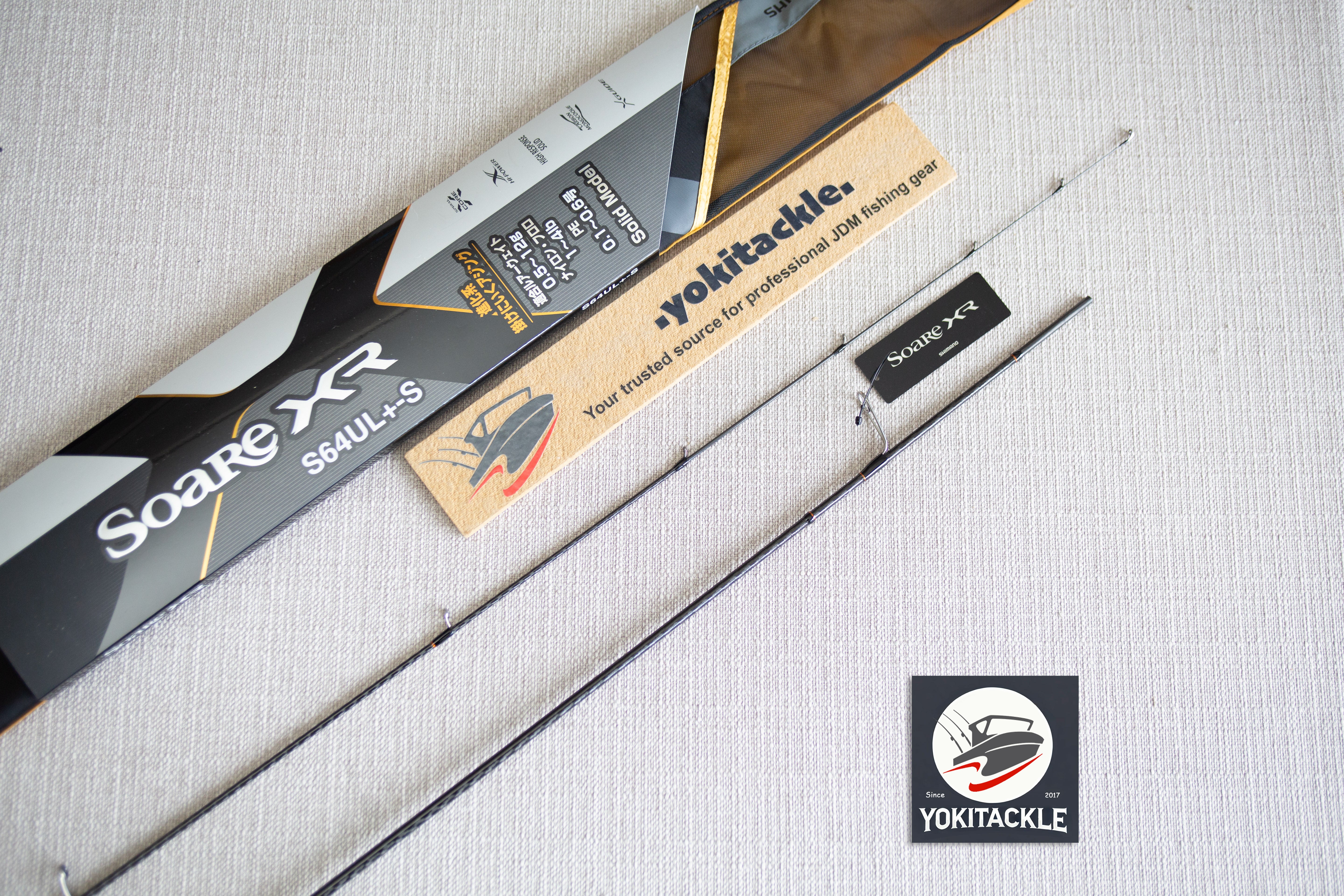 Brand New Shimano 21 SOARE XR S64UL+-S Spinning Rod – YOKI Tackle