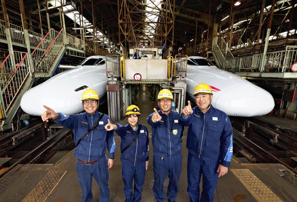 博多駅－新大阪駅の山陽新幹線全線開業50年、安全支える副作業長は