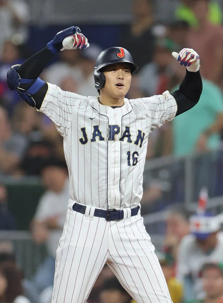 WBC侍ジャパン大谷翔平が快音、派手に両腕振り上げチーム鼓舞 : 読売新聞
