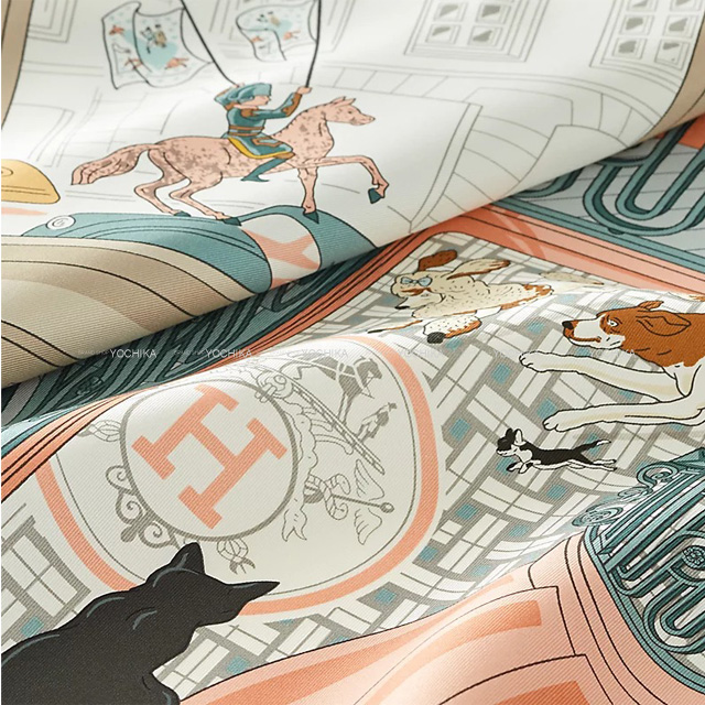 2024年 春夏 新作 HERMES エルメス スカーフ カレ90 24番地の