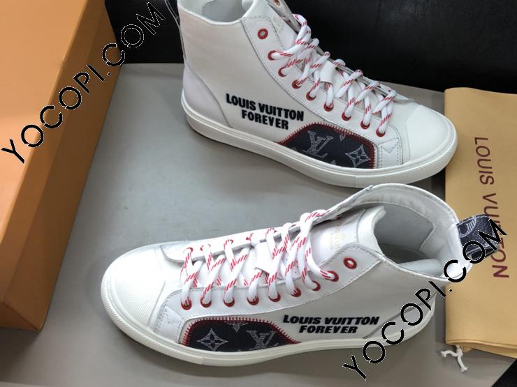 1A4BEA タトゥー・ライン スニーカー アップサイドダウンLV タトゥー