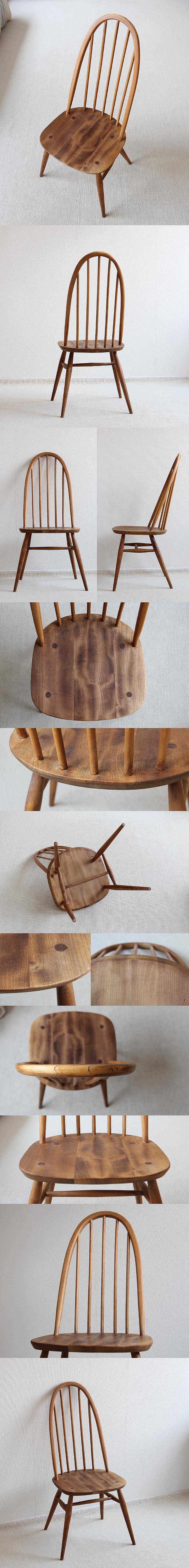 イギリス アンティーク アーコール クエーカーチェア 椅子 英国 家具