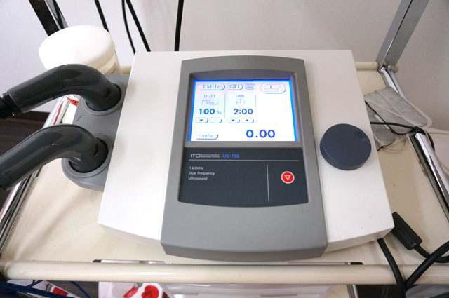 超音波治療器 イトー US-750 ｜ やまなか整骨院 北九州市小倉北区