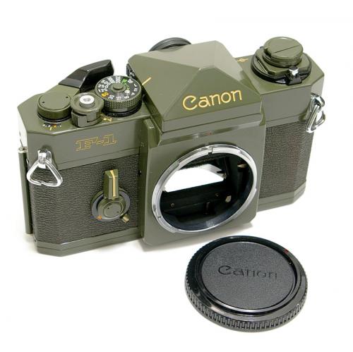 販売済み 中古 キャノン F-1 オリーブ ボディ Canon｜カメラのことなら