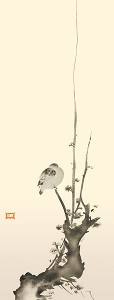 宮本武蔵 掛け軸 複製 名作 水墨画 掛け軸 鳥と植物 楽天市場】宮本