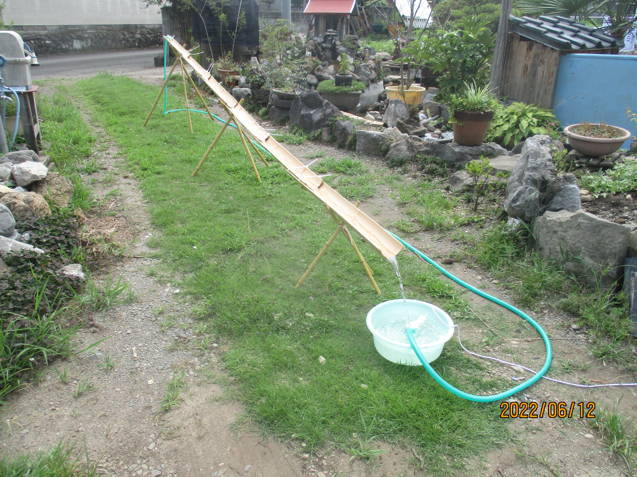 流しそうめん用竹セット（組み立て式）の製造販売専門店 癒芽工房