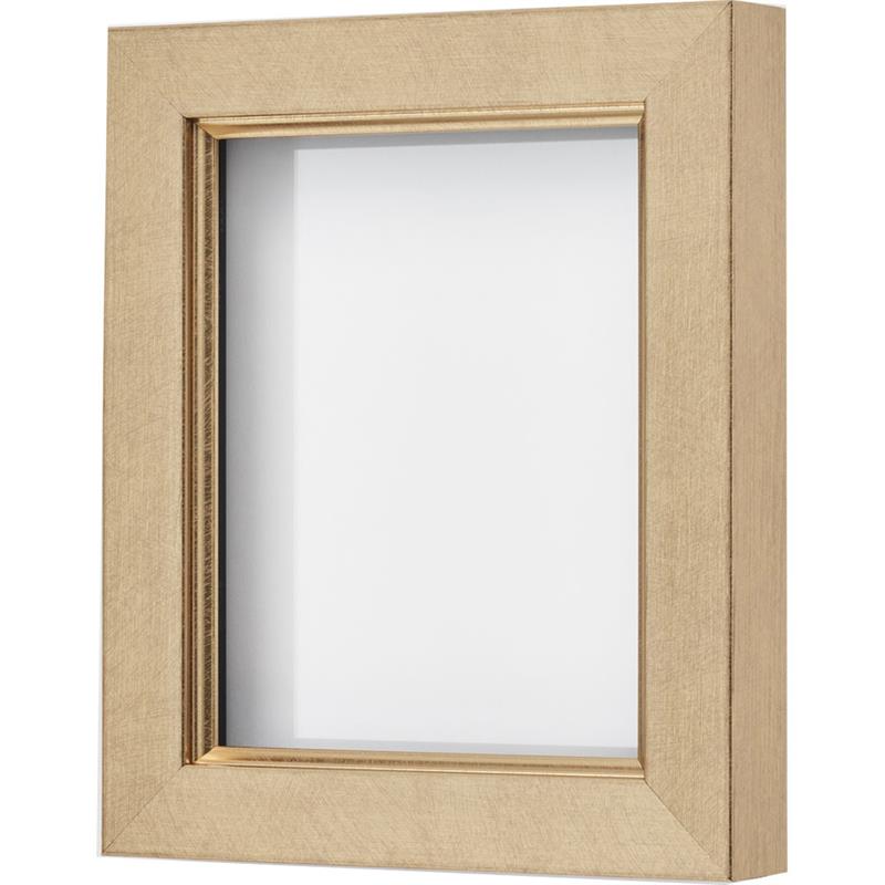 油彩額 アートボックス 立体額 深さ20mm ダブルフレーム 面金付