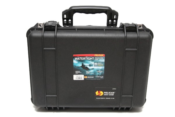 ペリカンケース 1500】大きさと持ち運びのよさで人気の高いハード