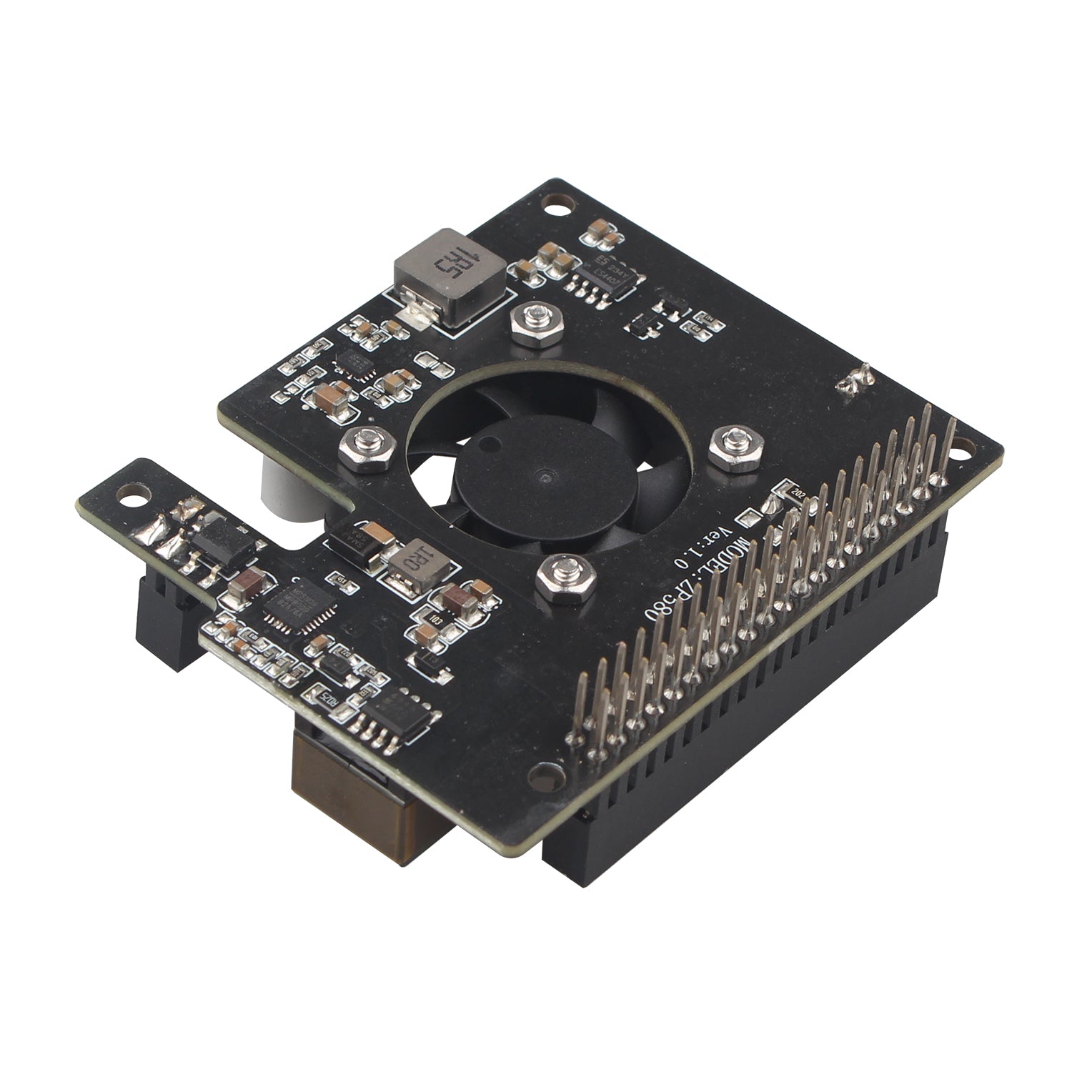 ZDE ZP580 PoE+ HAT for Raspberry Pi 5 Power Over Ethernet HAT Adapter
