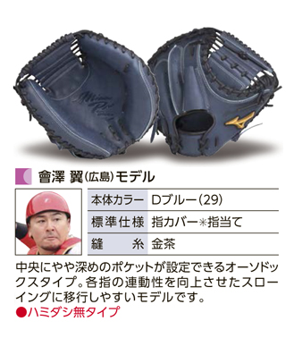 ミズノプロ・ミットオーダー（軟式）