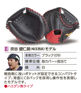 ミズノプロ・ミットオーダー（軟式）