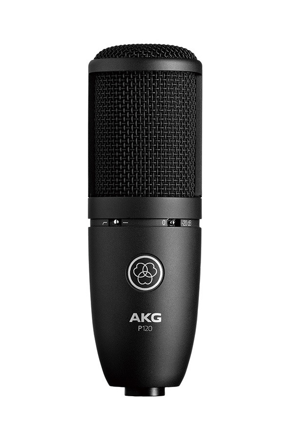 エントリーモデルで人気のコンデンサーマイク、AKG/P120レビュー動画
