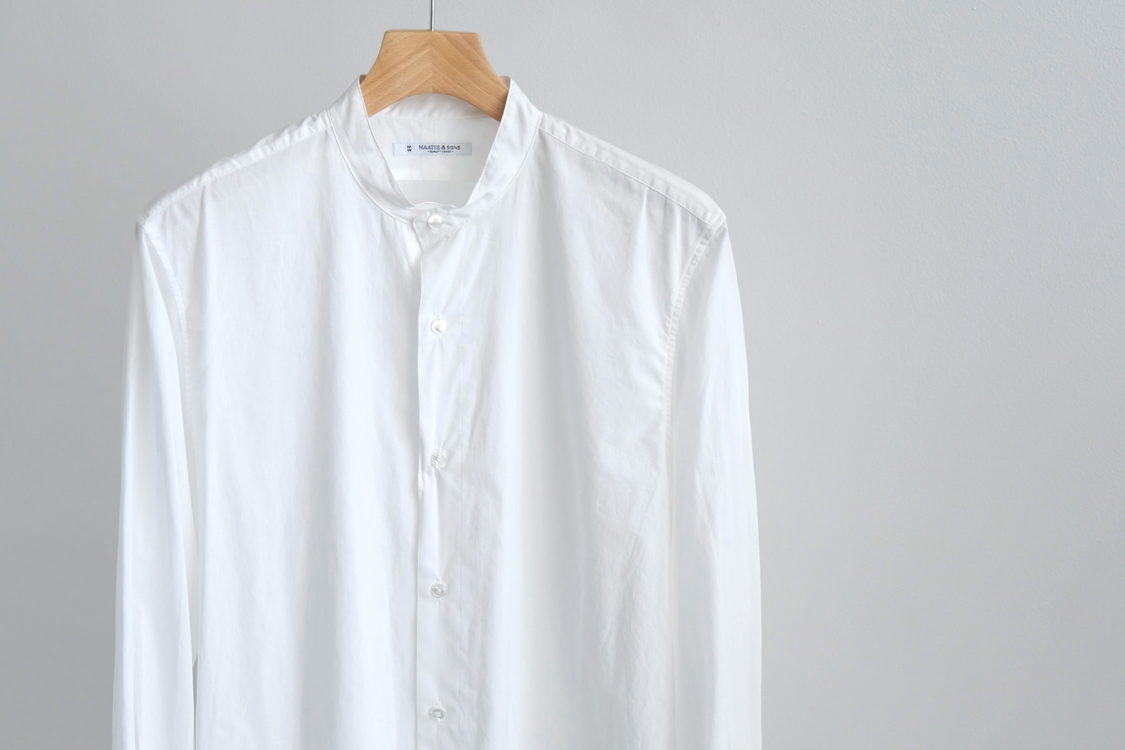 160番TANSHI 半無双BAND COLLAR - WUNDER