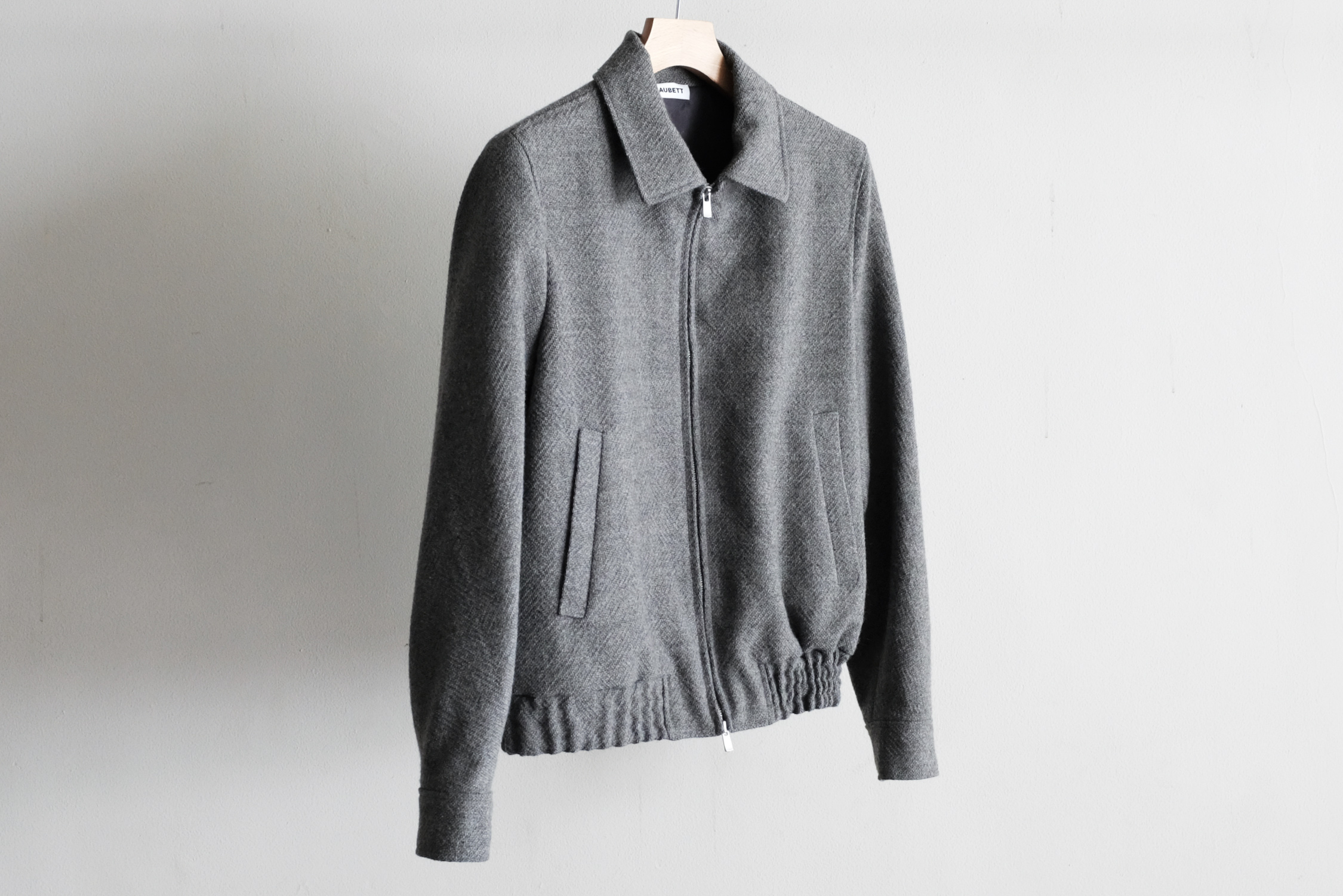 TWEED ZIP UP JACKET - WUNDER