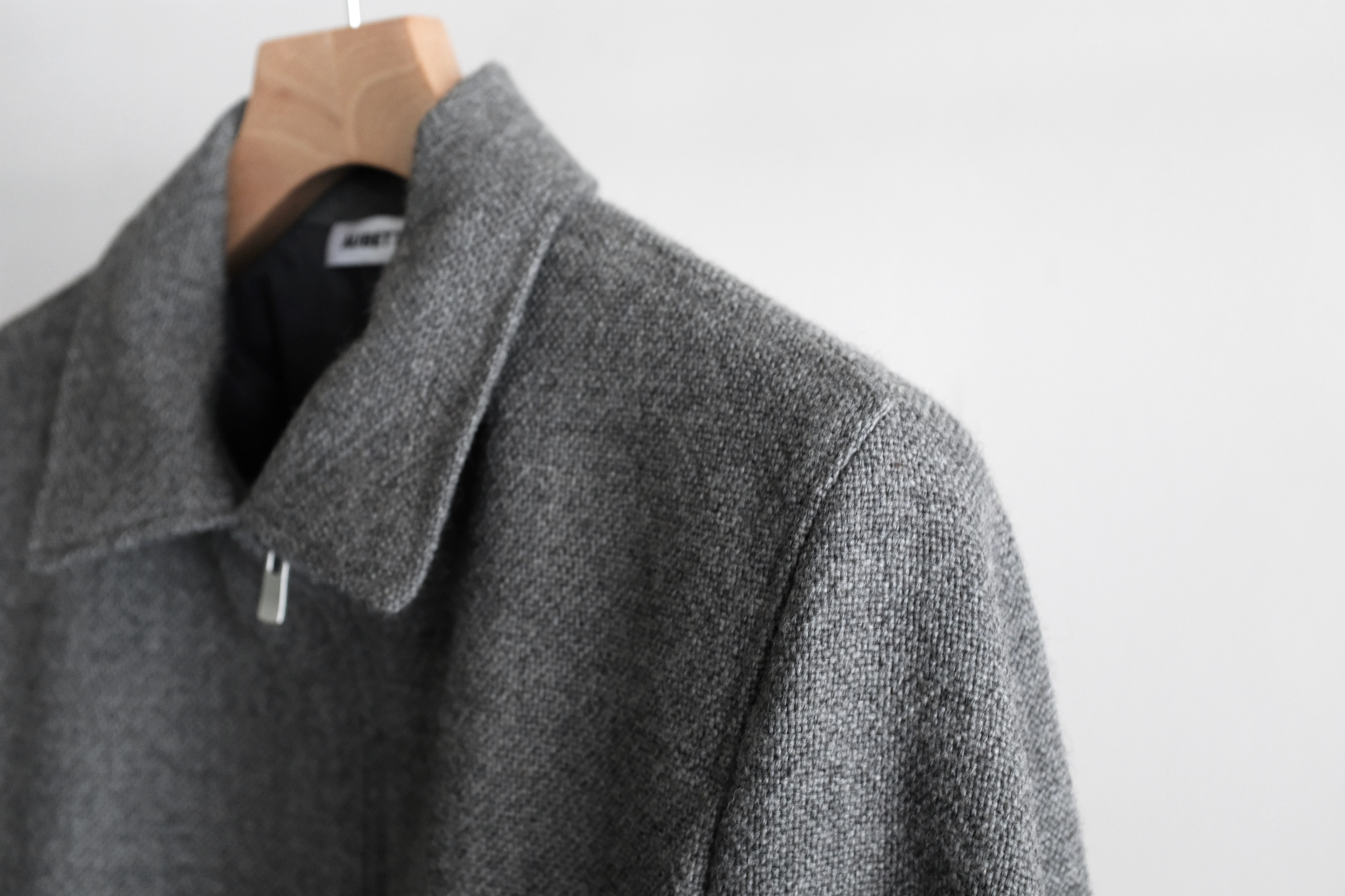 TWEED ZIP UP JACKET - WUNDER