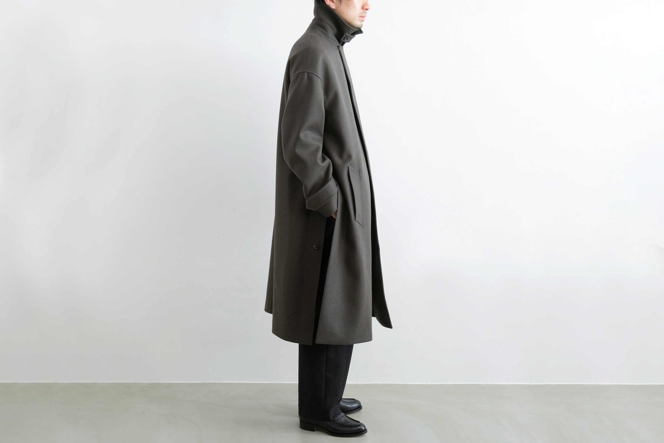 THE BAL COLLAR COAT - WUNDER