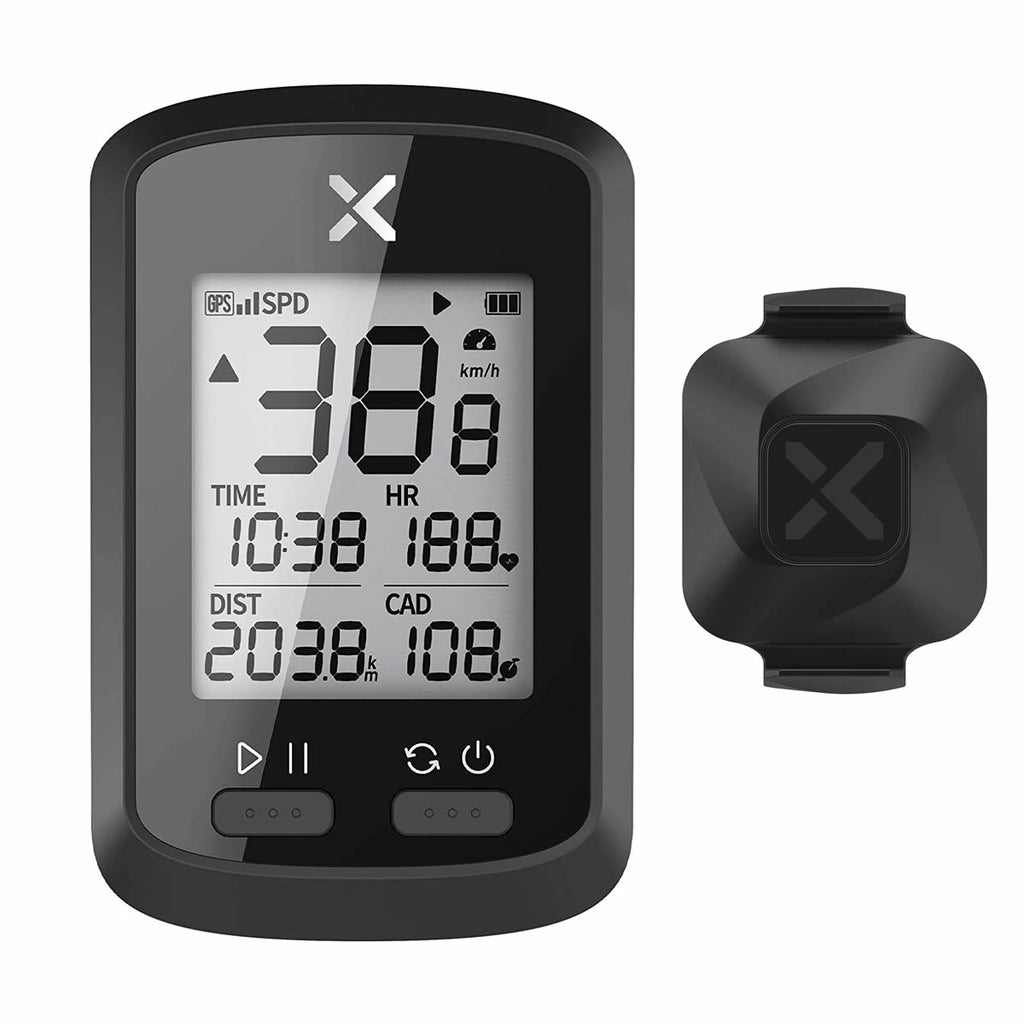 Combo] XOSS G+ GPS Bike Computer & Vortex Cadence/Speed Sensor