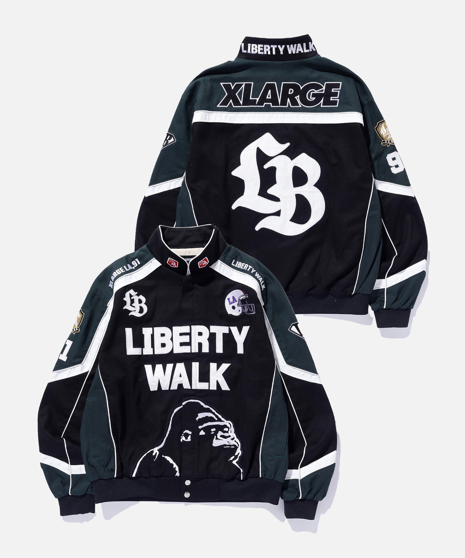 XLARGE x LIBERTY WALK RACING JACKET – XLARGE