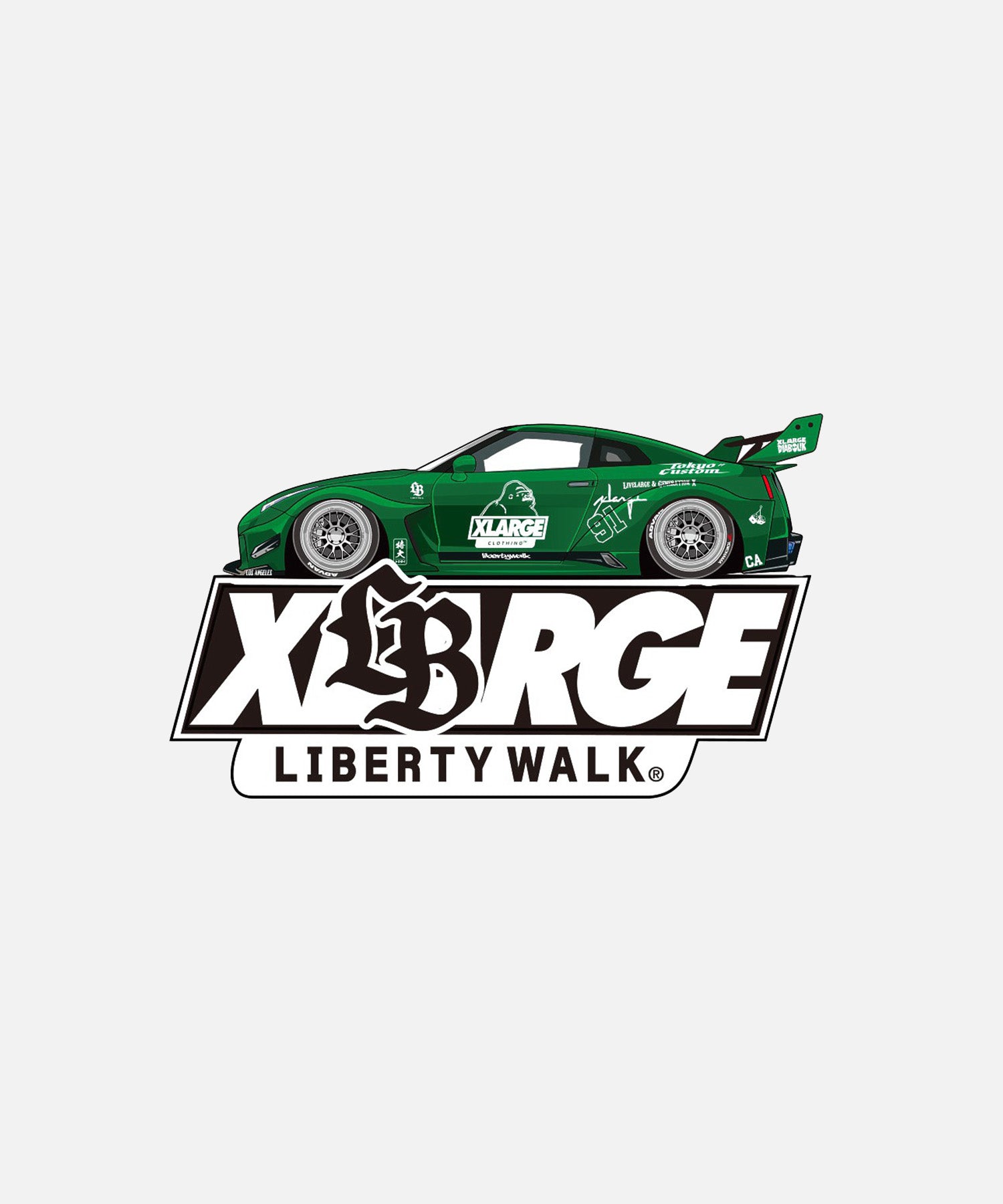 XLARGE × LIBERTY WALK – XLARGE